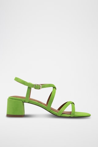 Sandali con tacco - Verde