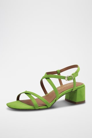 Sandali con tacco - Verde