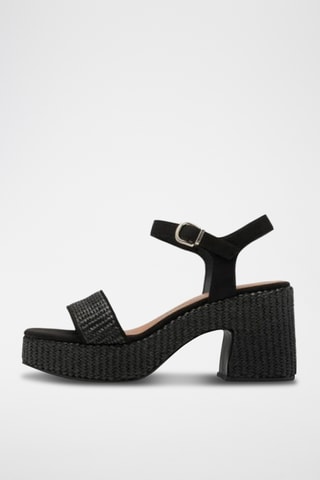 Sandales à talons - Noir