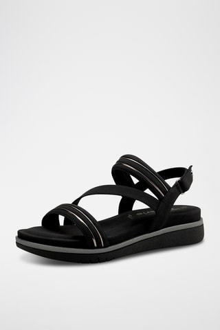Sandales plateformes - Noir