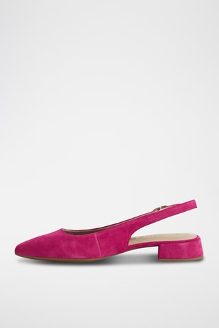 Ballerines en nubuck - Rose