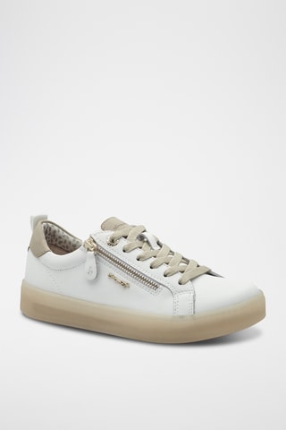 Baskets en cuir - Blanc