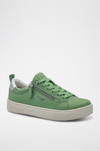 Sneakers in pelle - Verde