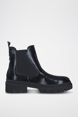 Bottines Chelsea en cuir verni - Noir - En attente infos incohérence