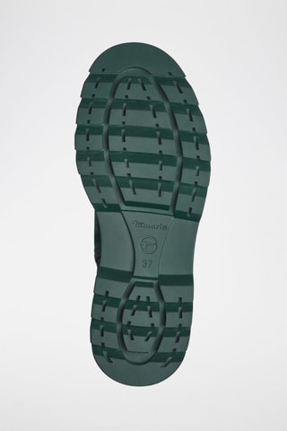 Stivaletti in pelle scamosciata - Verde scuro