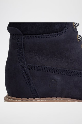 Stivaletti in pelle scamosciata - Navy