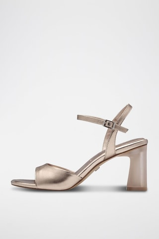 Sandales à talons en cuir - Noir - En attente infos incohérence