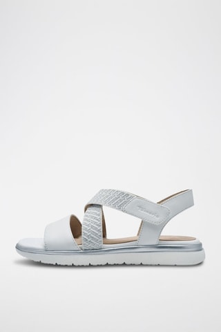 Sandali in pelle - Bianco