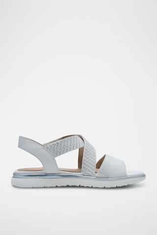 Sandali in pelle - Bianco