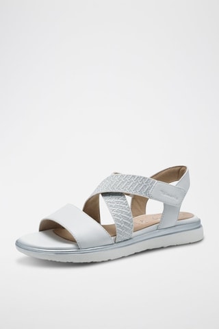 Sandali in pelle - Bianco