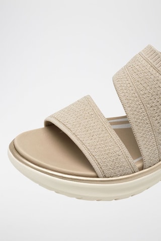 Sandales plateformes - Beige