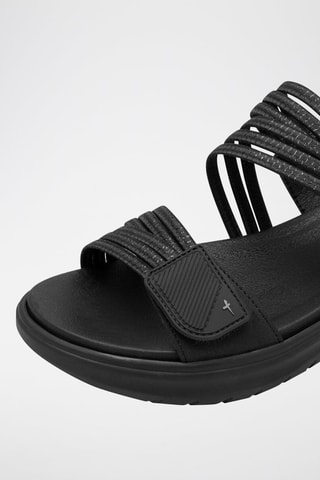 Sandales compensées - Noir