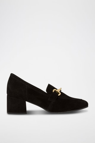 Mocassins en nubuck - Noir