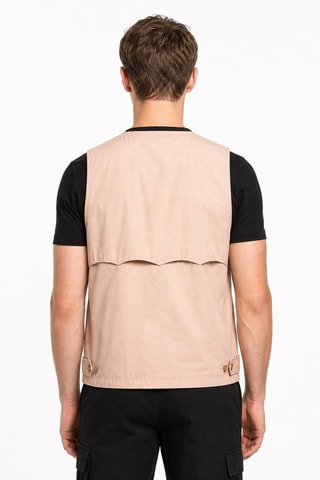 Mouwloos Vest - Beige