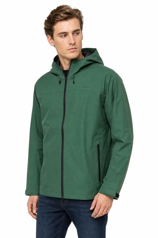 Windjack met Capuchon - Groen