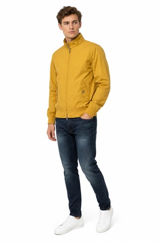 Wollen Jack - Mosterdgeel