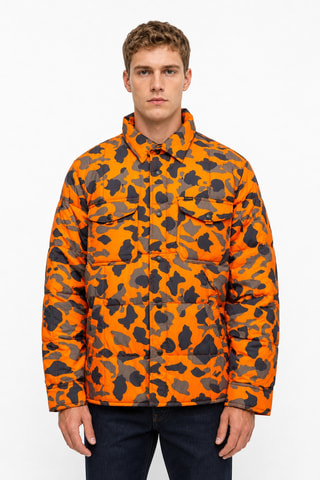 Gewatteerde Jas - Oranje