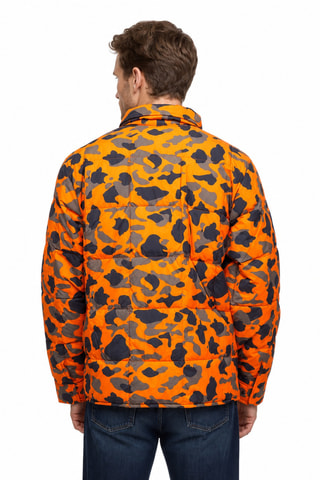 Gewatteerde Jas - Oranje