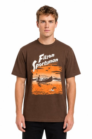 T-shirt - Bruin