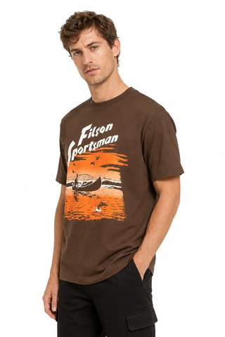 T-shirt - Bruin