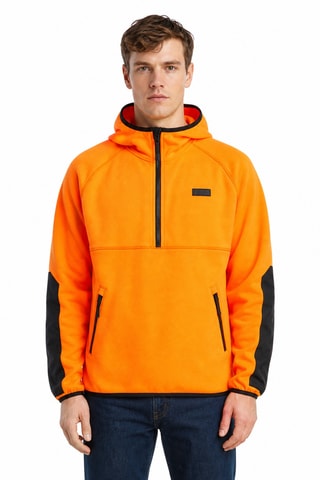 Sweater met capuchon - Oranje