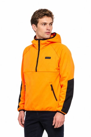 Sweater met capuchon - Oranje