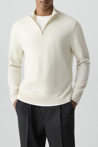 Pull en cachemire Hilles - Ivoire
