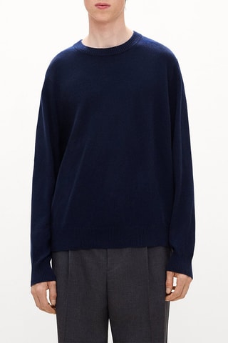 Pull en cachemire Hilles - Bleu marine