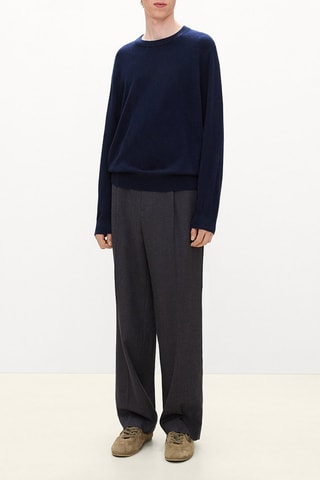 Pull en cachemire Hilles - Bleu marine