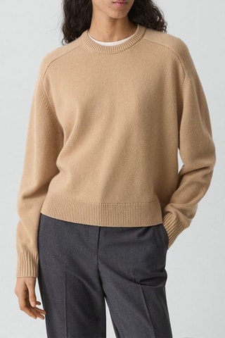 Pull en cachemire - Camel