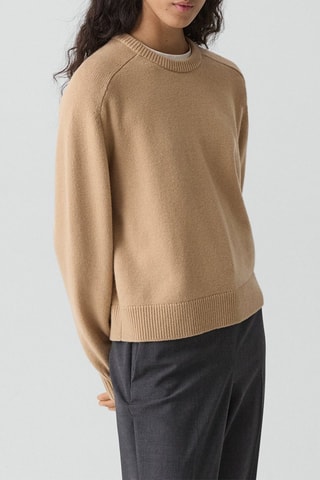 Pull en cachemire - Camel