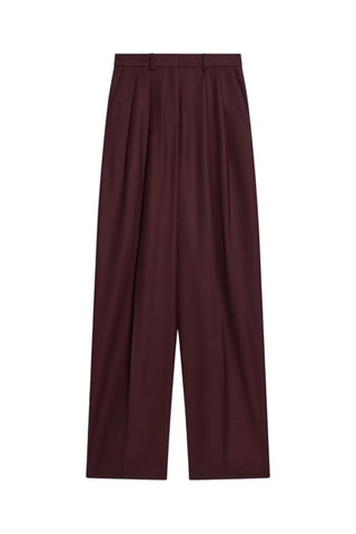 Pantalon en laine - Bordeaux