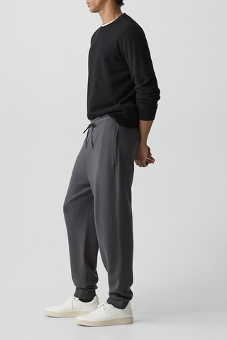 Jogging en maille Bilen - Gris foncé
