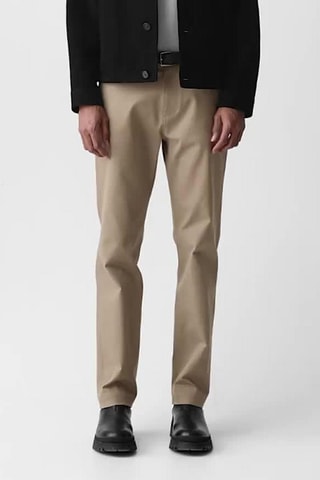 Pantalon droit - Beige