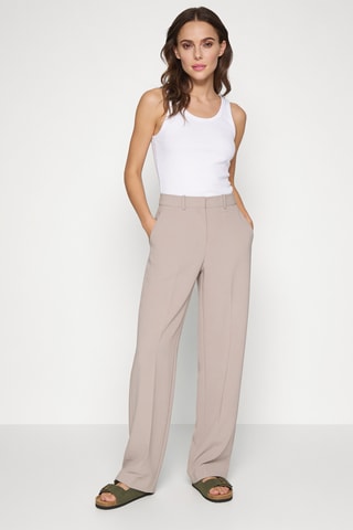Pantalon relaxed - Beige