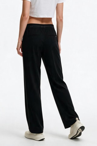 Pantalon en laine vierge - Noir