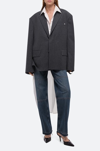 Veste en laine Driver - Anthracite