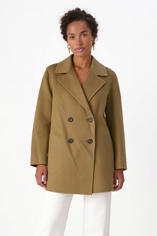 Veste en laine Clairene - Kaki