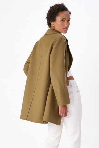 Veste en laine Clairene - Kaki