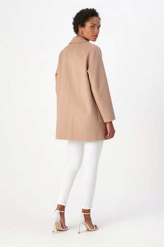 Veste en laine et cachemire Clairene - Camel