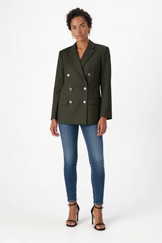 Veste en laine - Vert foncé