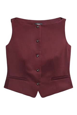 Gilet de costume - Bordeaux