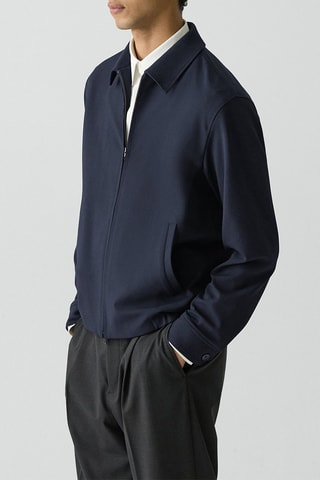 Blouson Mod - Bleu marine