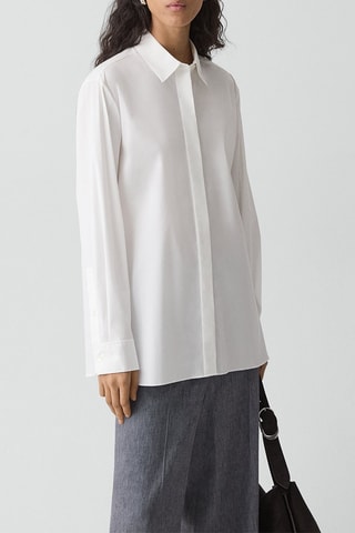 Oversized Overhemd - Wit