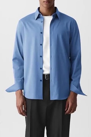 Chemise slim Sylvain - Bleu