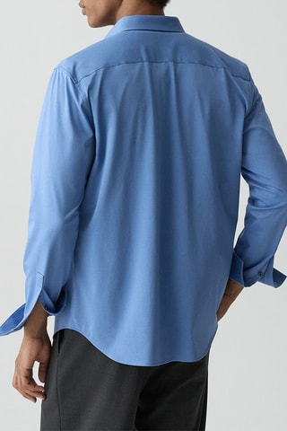Chemise slim Sylvain - Bleu