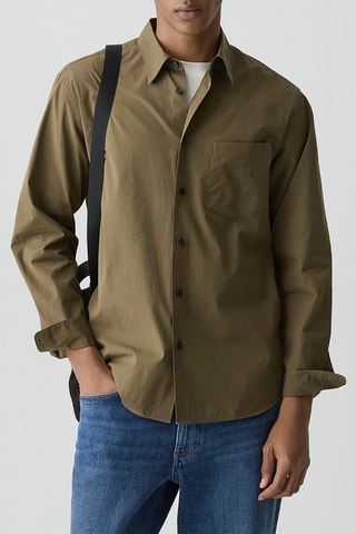 Chemise relaxed Week end - Kaki