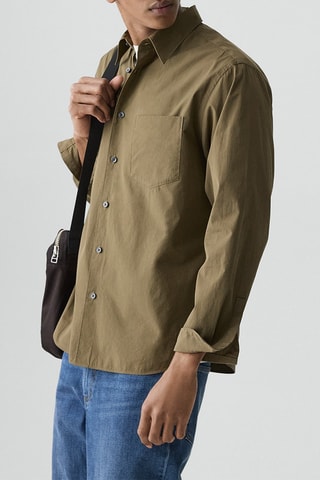 Chemise relaxed Week end - Kaki