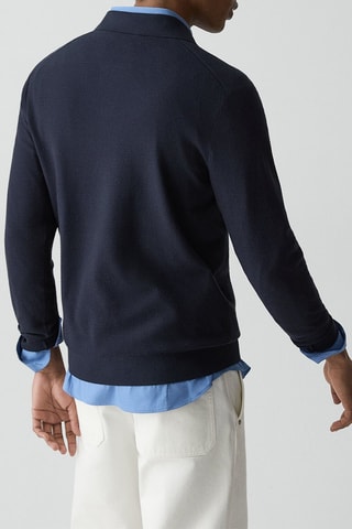 Polo regular Soris - Bleu marine