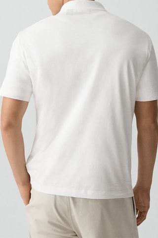 Polo en coton Bron - Blanc